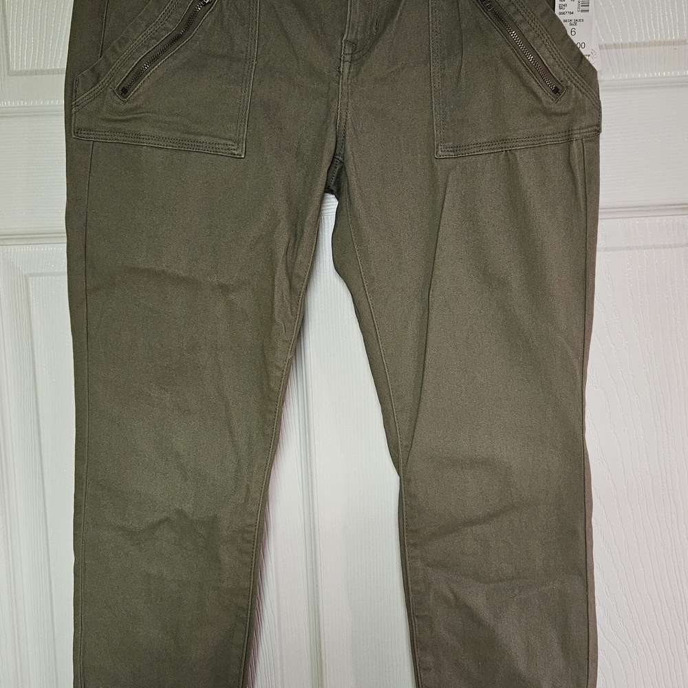 Olive Green Cargo Pants